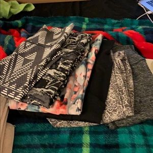 SIX (6) aerie & AE active leggings bundle!!!!